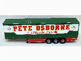 CURTAINSIDE TRAILER TRI-AXLE PETE OSBORNE